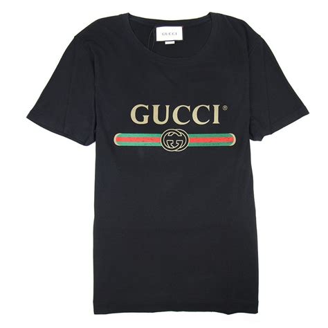 black gucci t shirt|t shirt gucci original.